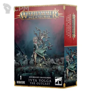 Описание картинки Набор миниатюр Warhammer Age of Sigmar Soulblight Gravelords Ivya Volga, the Outcast от Дауран по цене 3 800руб | Свободный Рынок Миниатюр - СРМ