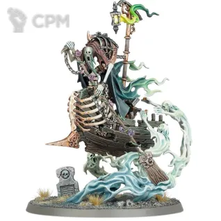 Описание картинки Набор миниатюр Warhammer Age of Sigmar Nighthaunt Awlrach the Drowner от Дауран по цене 4 750руб | Свободный Рынок Миниатюр - СРМ