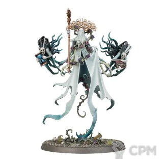 Описание картинки Набор миниатюр Warhammer Age of Sigmar Nighthaunt Lady Olynder Mortarch of Grief от Дауран по цене 5 000руб | Свободный Рынок Миниатюр - СРМ