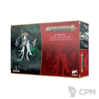Описание картинки Набор миниатюр Warhammer Age of Sigmar Nighthaunt Lady Olynder Mortarch of Grief от Дауран по цене 5 000руб | Свободный Рынок Миниатюр - СРМ