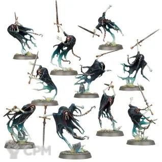 Описание картинки Набор миниатюр Warhammer Age of Sigmar Nighthaunt Bladegheist Revenants от Дауран по цене 5 000руб | Свободный Рынок Миниатюр - СРМ