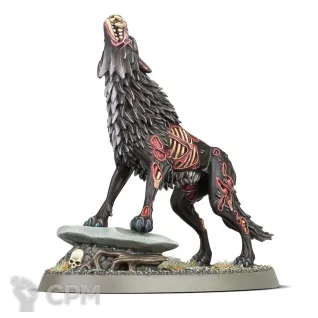 Описание картинки Набор миниатюр Warhammer Age of Sigmar Soulblight Gravelords Dire Wolves от Дауран по цене 5 000руб | Свободный Рынок Миниатюр - СРМ