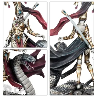 Описание картинки Набор Warhammer Age of Sigmar SOULBLIGHT GRAVELORDS: Sekhar, Fang of Nulahmia от Дауран по цене 4 000руб | Свободный Рынок Миниатюр - СРМ