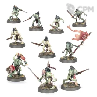 Описание картинки Набор миниатюр Warhammer Age of Sigmar Flesh-Eater Cryptguard от Дауран по цене 4 500руб | Свободный Рынок Миниатюр - СРМ