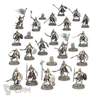 Описание картинки Набор миниатюр Warhammer Age of Sigmar SOULBLIGHT GRAVELORDS DEATHRATTLE SKELETONS от Дауран по цене 5 250руб | Свободный Рынок Миниатюр - СРМ