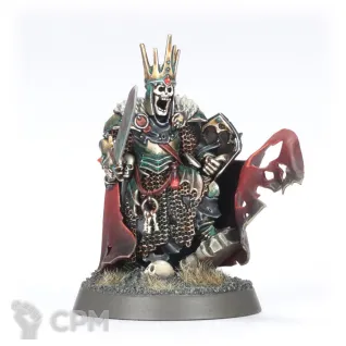 Описание картинки Набор миниатюр Warhammer Age of Sigmar Soulblight Gravelords Wight King от Дауран по цене 1 650руб | Свободный Рынок Миниатюр - СРМ