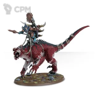Описание картинки Saurus Oldblood on Carnosaur от ВАХА WORKSHOP по цене 1 500руб | Свободный Рынок Миниатюр - СРМ
