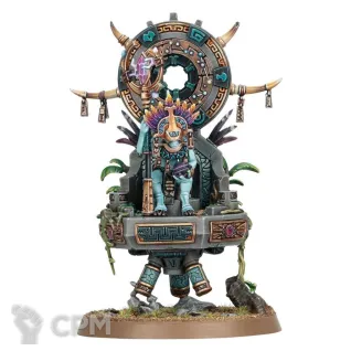 Описание картинки Набор миниатюр Warhammer Age of Sigmar Seraphon Skink Starseer от Дауран по цене 4 800руб | Свободный Рынок Миниатюр - СРМ
