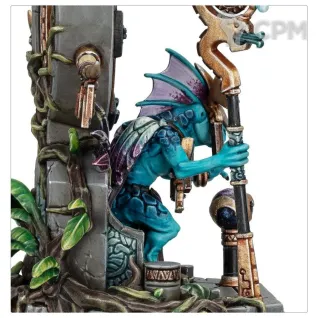Описание картинки Набор миниатюр Warhammer Age of Sigmar Seraphon Skink Starseer от Дауран по цене 4 800руб | Свободный Рынок Миниатюр - СРМ