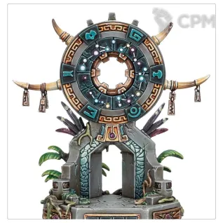 Описание картинки Набор миниатюр Warhammer Age of Sigmar Seraphon Skink Starseer от Дауран по цене 4 800руб | Свободный Рынок Миниатюр - СРМ