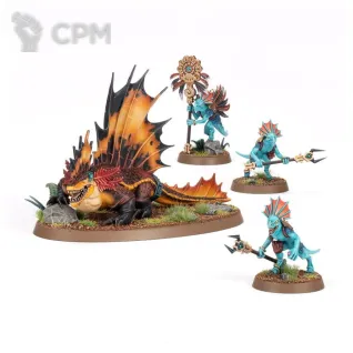 Описание картинки Набор миниатюр Warhammer Age of Sigmar Seraphon Spawn of Chotec от Дауран по цене 5 000руб | Свободный Рынок Миниатюр - СРМ