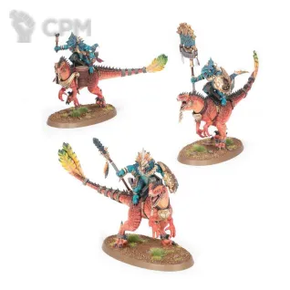 Описание картинки Набор миниатюр Warhammer Age of Sigmar Seraphon Aggradon Lancers от Дауран по цене 5 500руб | Свободный Рынок Миниатюр - СРМ