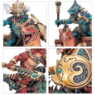 Описание картинки Набор миниатюр Warhammer Age of Sigmar Seraphon Aggradon Lancers от Дауран по цене 5 500руб | Свободный Рынок Миниатюр - СРМ