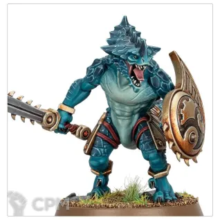 Описание картинки Набор миниатюр Warhammer Age of Sigmar Seraphon Saurus Warriors от Дауран по цене 5 500руб | Свободный Рынок Миниатюр - СРМ