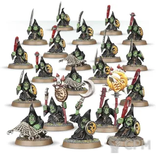Описание картинки Набор миниматюр Warhammer Age of Sigmar Gloomspite Gitz Stabbas от Дауран по цене 3 900руб | Свободный Рынок Миниатюр - СРМ