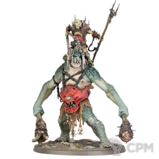 Описание картинки Набор миниатюр Warhammer Age of Sigmar Orrukk Warclans Breaka-Boss on Mirebrute Troggoth от Дауран по цене 5 000руб | Свободный Рынок Миниатюр - СРМ