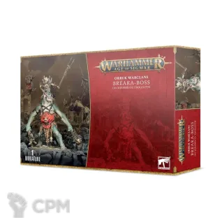 Описание картинки Набор миниатюр Warhammer Age of Sigmar Orrukk Warclans Breaka-Boss on Mirebrute Troggoth от Дауран по цене 5 000руб | Свободный Рынок Миниатюр - СРМ