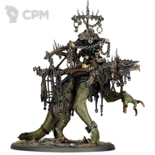 Описание картинки Набор миниатюр Warhammer Age of Sigmar Orrukk Warclans  Swampboss Skumdrekk от Дауран по цене 5 500руб | Свободный Рынок Миниатюр - СРМ