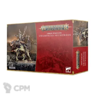 Описание картинки Набор миниатюр Warhammer Age of Sigmar Orrukk Warclans  Swampboss Skumdrekk от Дауран по цене 5 500руб | Свободный Рынок Миниатюр - СРМ