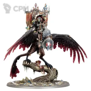 Описание картинки Набор миниатюр Warhammer Age of Sigmar Orrukk Warclans Gobsprakk the Mouth of Mork от Дауран по цене 13 500руб | Свободный Рынок Миниатюр - СРМ