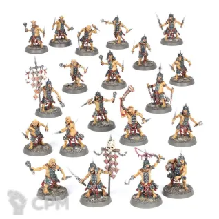 Описание картинки Набор миниатюр Warhammer Age of Sigmar Orrukk Warclans Hobgrot Slittaz от Дауран по цене 5 000руб | Свободный Рынок Миниатюр - СРМ