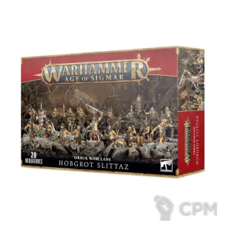 Описание картинки Набор миниатюр Warhammer Age of Sigmar Orrukk Warclans Hobgrot Slittaz от Дауран по цене 5 000руб | Свободный Рынок Миниатюр - СРМ