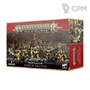 Описание картинки Набор миниатюр Warhammer Age of Sigmar Orruk Warclans Orruk Brutes от Дауран по цене 5 250руб | Свободный Рынок Миниатюр - СРМ