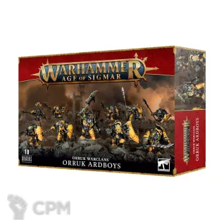 Описание картинки Набор миниатюр Warhammer Age of Sigmar Orrukk Warclans Orruk Ardboyz от Дауран по цене 5 500руб | Свободный Рынок Миниатюр - СРМ