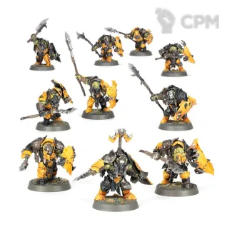 Описание картинки Набор миниатюр Warhammer Age of Sigmar Orrukk Warclans Orruk Ardboyz от Дауран по цене 5 500руб | Свободный Рынок Миниатюр - СРМ