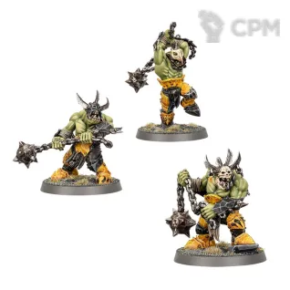 Описание картинки Набор миниатюр Warhammer Age of Sigmar Orrukk Warclans Weirdbrute Wrekkaz / Brute Ragerz от Дауран по цене 5 000руб | Свободный Рынок Миниатюр - СРМ