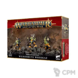 Описание картинки Набор миниатюр Warhammer Age of Sigmar Orrukk Warclans Weirdbrute Wrekkaz / Brute Ragerz от Дауран по цене 5 000руб | Свободный Рынок Миниатюр - СРМ