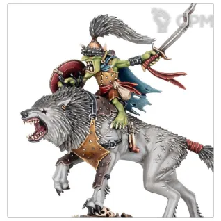 Описание картинки Набор миниатюр Warhammer Age of Sigmar SPEARHEAD GLOOMSPITE GITZ: SNARLPACK HUNTAZ от Дауран по цене 12 500руб | Свободный Рынок Миниатюр - СРМ