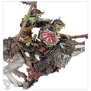 Описание картинки Набор миниатюр Warhammer Age of Sigmar Gloomspite Gitz Snarlpack Cavalry от Дауран по цене 5 000руб | Свободный Рынок Миниатюр - СРМ