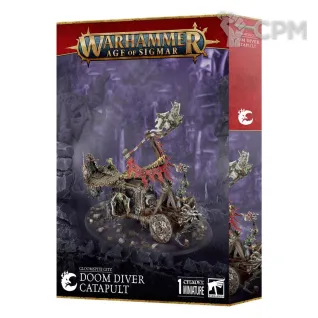 Описание картинки Набор миниатюр Warhammer Age of Sigmar Gloomspite Gitz Doom Diver Catapult от Дауран по цене 9 000руб | Свободный Рынок Миниатюр - СРМ