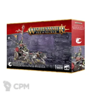 Описание картинки Набор миниатюр Warhammer Age of Sigmar Gloomspite Gitz Snarlboss on War-Wheela от Дауран по цене 8 000руб | Свободный Рынок Миниатюр - СРМ