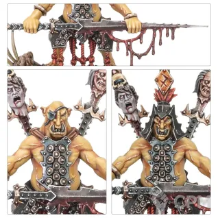 Описание картинки Набор миниатюр Warhammer Age of Sigmar Orrukk Warclans Hobgrot Slittaboss от Дауран по цене 3 000руб | Свободный Рынок Миниатюр - СРМ