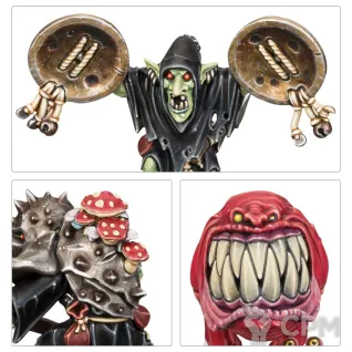 Описание картинки Набор миниатюр Warhammer Age of Sigmar Gloomspite Gitz Squig Herd от Дауран по цене 4 500руб | Свободный Рынок Миниатюр - СРМ