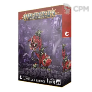 Описание картинки Набор миниатюр Warhammer Age of Sigmar Gloomspite Gitz Mangler Squigs от Дауран по цене 7 600руб | Свободный Рынок Миниатюр - СРМ