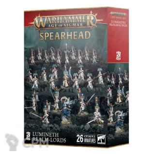 Описание картинки Набор Спирхед Warhammer: Age of Sigmar Lumineth Realmlords Spearhead от Дауран по цене 12 000руб | Свободный Рынок Миниатюр - СРМ
