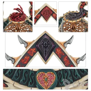 Описание картинки DAUGHTERS OF KHAINE: SHRINE OF DARK TRIBUTE от Дауран по цене 5 500руб | Свободный Рынок Миниатюр - СРМ
