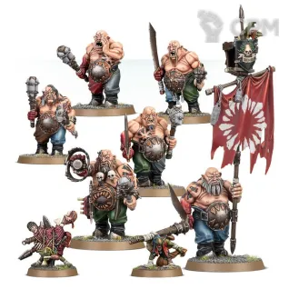 Описание картинки Набор миниатюр Warhammer Age of Sigmar Ogor Mawtribes Ogor Gluttons от Дауран по цене 5 000руб | Свободный Рынок Миниатюр - СРМ
