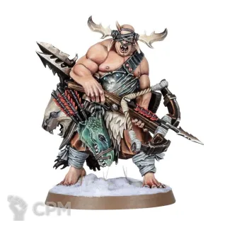 Описание картинки Набор миниатюр Warhammer Age of Sigmar Ogor Mawtribes Bloodpelt Hunter от Дауран по цене 4 000руб | Свободный Рынок Миниатюр - СРМ