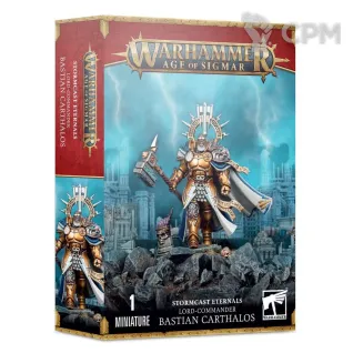 Описание картинки Набор Warhammer Age of Sigmar Stormcast Eternals Lord-Commander Bastian Carthalos от Дауран по цене 4 000руб | Свободный Рынок Миниатюр - СРМ