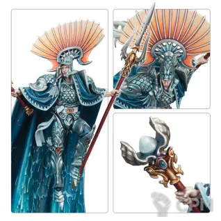 Описание картинки Набор миниатюр Warhammer Age of Sigmar Idoneth Deepkin Eidolon of Mathlann от Дауран по цене 12 000руб | Свободный Рынок Миниатюр - СРМ