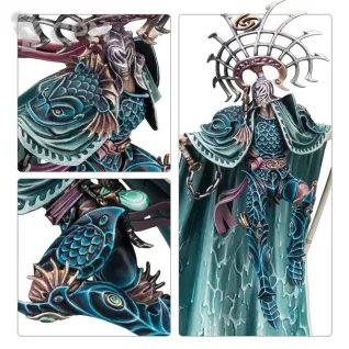 Описание картинки Набор миниатюр Warhammer Age of Sigmar Idoneth Deepkin Eidolon of Mathlann от Дауран по цене 12 000руб | Свободный Рынок Миниатюр - СРМ
