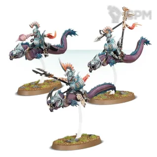 Описание картинки Набор миниатюр Warhammer Age of Sigmar Idoneth Deepkin Akhelian Morrsarr Guard от Дауран по цене 5 000руб | Свободный Рынок Миниатюр - СРМ