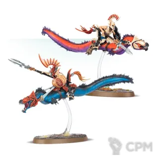 Описание картинки Набор миниатюр Warhammer Age of Sigmar Idoneth Deepkin Akhelian Morrsarr Guard от Дауран по цене 5 000руб | Свободный Рынок Миниатюр - СРМ