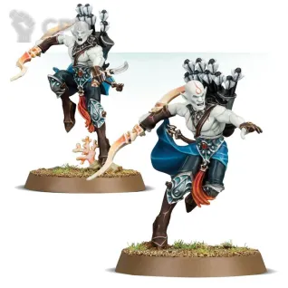 Описание картинки Набор миниатюр Warhammer Age of Sigmar Idoneth Deepkin Namarti Reavers от Дауран по цене 5 000руб | Свободный Рынок Миниатюр - СРМ