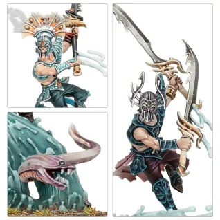 Описание картинки Набор миниатюр Warhammer Age of Sigmar Ikon of the Sea/Storm от Дауран по цене 3 250руб | Свободный Рынок Миниатюр - СРМ