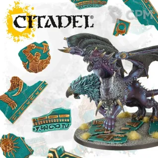 Описание картинки Набор миниатюр Warhammer Age of Sigmar Shattered Dominion Large Base Detail Kit от Дауран по цене 3 500руб | Свободный Рынок Миниатюр - СРМ